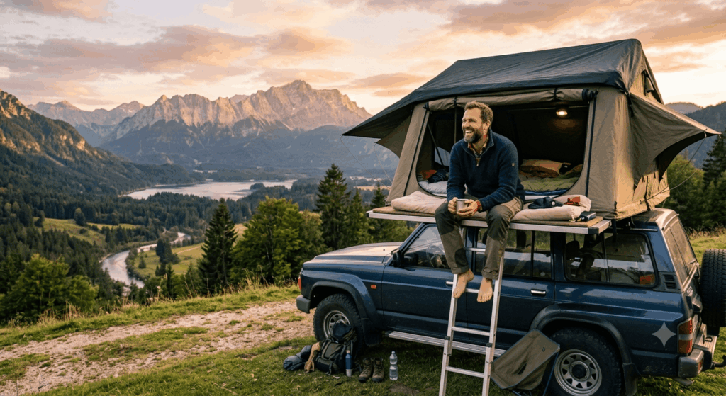 Camping auf dem Autodach Lohnt sich der Hype um das Dachzelt wirklich (2026)