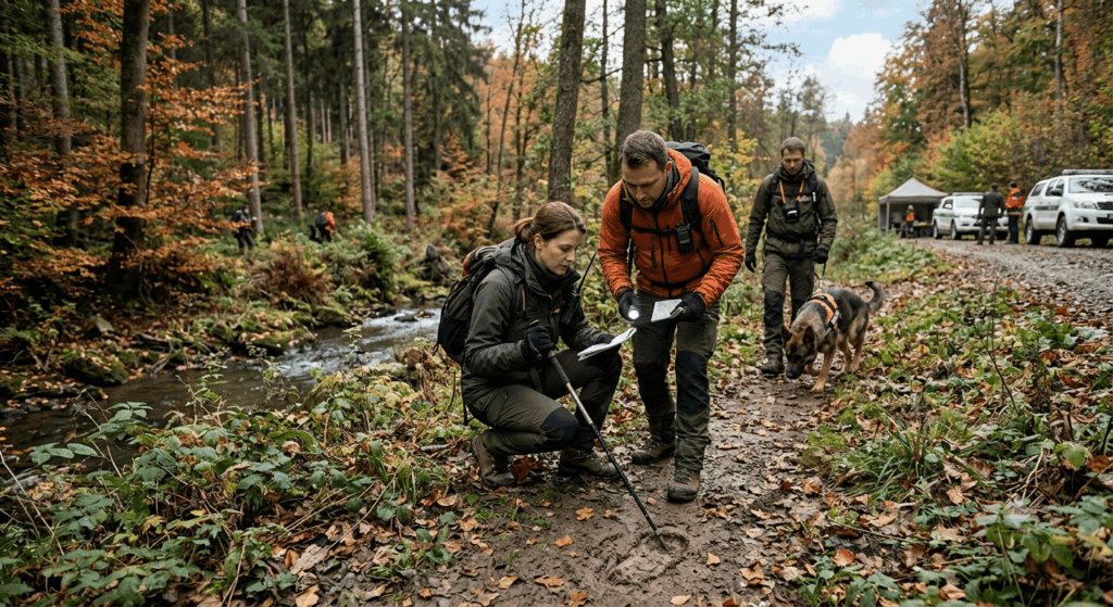 Vermisst nach Camping-Trip Einsatzgebiete mobiler Forensik 2026
